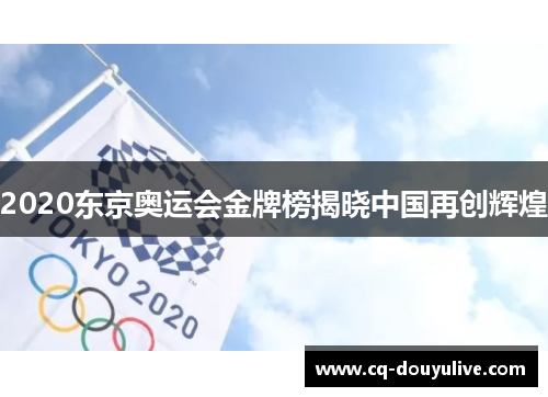 2020东京奥运会金牌榜揭晓中国再创辉煌
